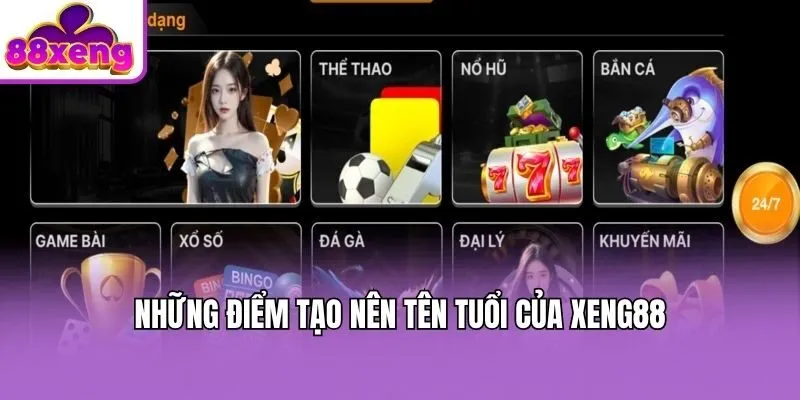 Những điểm tạo nên tên tuổi của Xeng88
